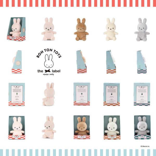 (公式ショップ)しっとり質感 手のひらサイズミッフィーLuckyMiffy10cm inGiftbo...