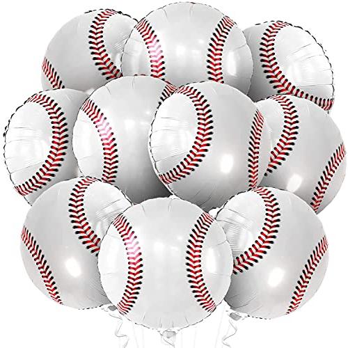 Motto Collection 10個セット 野球テーマ バルーン 飾り付け 野球 風船 ヘリウム