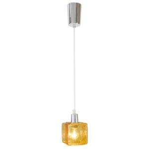キシマ クラックキューブ ペンダ ントライト Amber 1灯 CC-40282 サイズ:約W9 D9 ペンダントライトの商品画像
