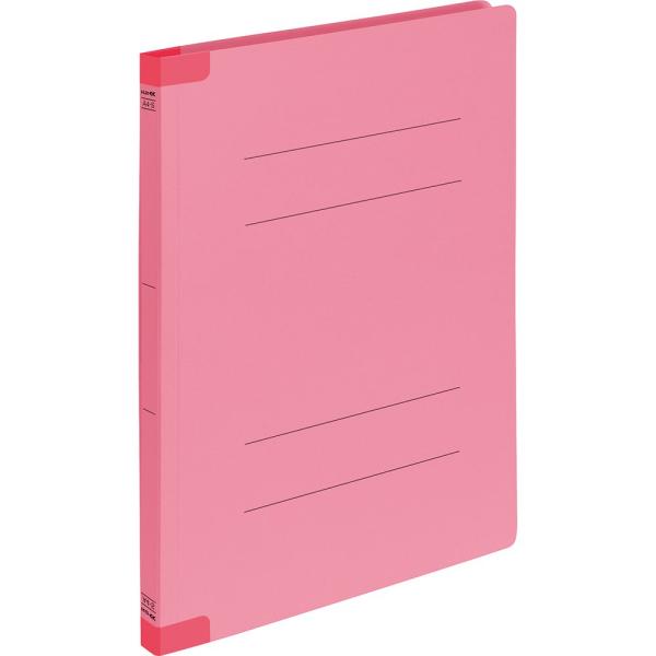 コクヨ ファイル フラットファイル K2 背補強 10冊 ピンク K2フ-BR10PX10