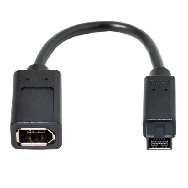 CHENYANG JSER IEEE 1394 6ピン メス - 1394b 9ピン オス Fire...