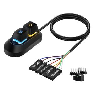 電源スイッチ マザーボード用 ケーブル 50cm PC 自作 パソコン 部品