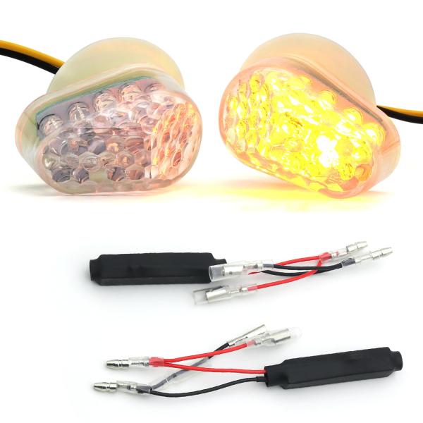 MFC PRO 汎用LEDオートバイウインカーヤマハKLX250 YZ125 KX85 XG250 ...