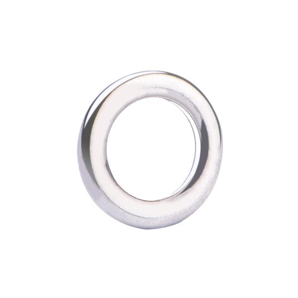 Spotlip 50pcs高強度ソリッドリングキット1#2#3#4#5#6#釣りルアーコネクタリング