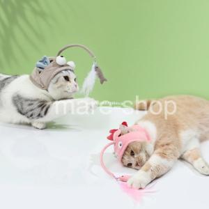 おもちゃ 猫 ペット 猫おもちゃ 被り物 チョウチンアンコウ 可愛い 輸入雑貨 コスプレ