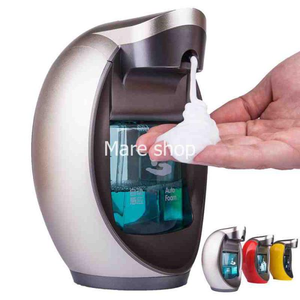 ディスペンサー スプレーボトル 自動泡ソープディスペンサー泡 handsanitizer 高級石鹸デ...