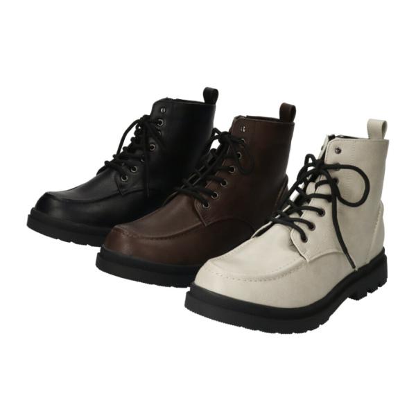 【セール価格】maRe maRe　マーレマーレ　防水モカ付き　レースアップブーツKLZ252727　...