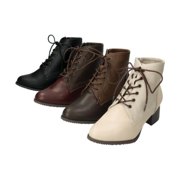 【セール価格】maRe maRe　マーレマーレ　レースアップブーツMO252704　レディース　歩き...