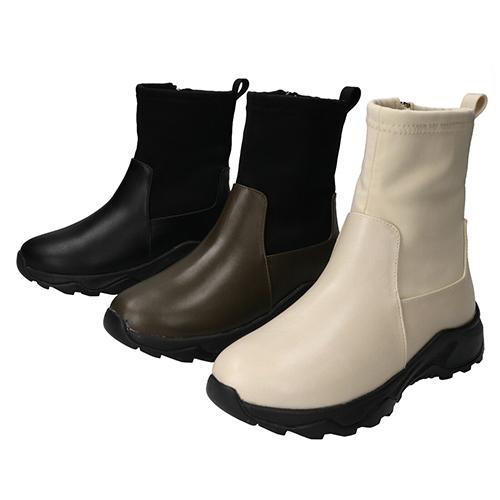 【セール価格】maRe maRe  マーレマーレ　防水防滑コンビブーツTW242714レディース　歩...