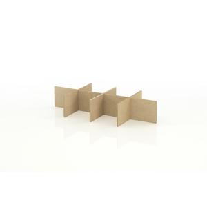 仕切り板木製【ボーナスストア＋5%】 収納ボックス用 小物収納 整理｜margherita