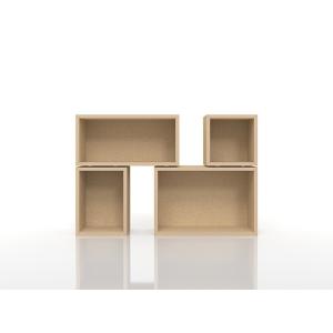 カラーボックス キューブボックス 収納ボックス CD・DVDの収納（BLC-02×1、BLC-01×...