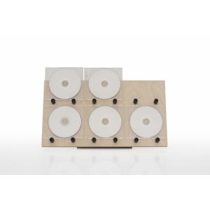 CDラック 大容量 おしゃれ CDスタンド 木製/CDS-02 : 本棚 壁面収納
