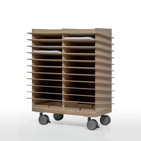 ファイルワゴン ファイルボックス 書類トレー a4 横 書類整理 棚 オフィス 高さ600mm CR...