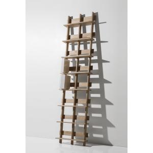 CDラック/収納棚ホワイト木製CD約300枚収納 CDラック 大容量 CDラック木製 CD収納 シェルフラック CDシェルフ