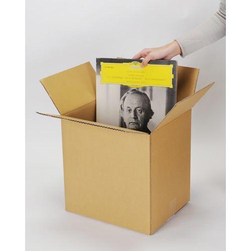 LP収納LPレコード 12インチ収納 レコード収納ボックスLPレコード 12インチ用 段ボール箱 8...