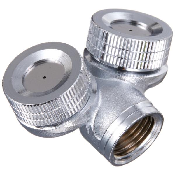 工進(KOSHIN) 噴霧ノズル カニメ噴口 二頭口 【噴板穴径0.7】 DP-107