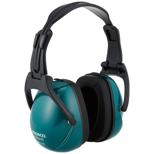 TRUSCO(トラスコ) イヤーマフ 折りたたみ式 NRR値20dB TEM-80