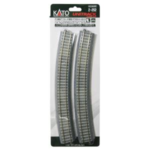 KATO HOゲージ PC曲線アプローチ線路 R790-22.5° 左右各2本入 2-252 鉄道模...