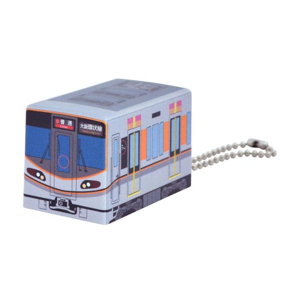 ダイワトーイ キーホルダー おｒ 4cm GOGOキュービー ミニカー 大阪環状線 323系柄 GC...