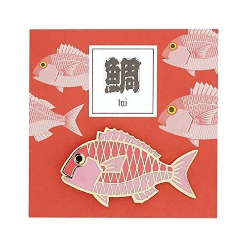 伊東屋 おいしい魚ピンバッジ タイ
