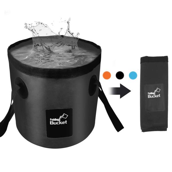 折りたたみ式 バケツ,Pranski 大容量 12L 20L バケツ 釣り用 生活用品 掃除 洗濯 ...