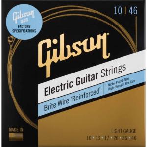 Gibson/SEG-BWR10 Brite Wire 'Reinforced' Electric Guitar Strings 10-46 Ligh