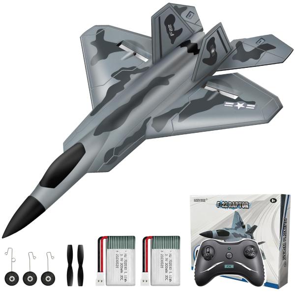 HAWK'S WORKラジコン飛行機、F-22 RC飛行機電動 されて簡単に飛ばせる 子供と初心者向...