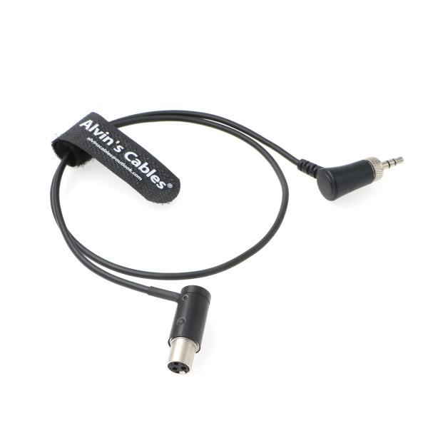 Alvin's Cables 薄型オーディオケーブル TA3F Mini-XLR 3ピンメスからロッ...