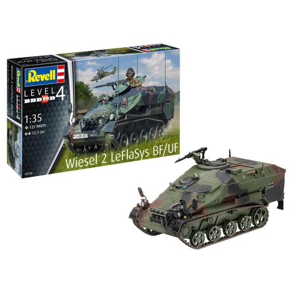 ドイツレベル(Revell) 1/35 ドイツ軍 ヴィーゼル2 LeFlaSys BF/UF プラモ...