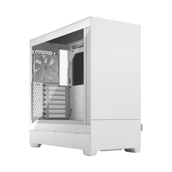 Fractal Design Pop Silent White TG Clear Tint ミドルタ...