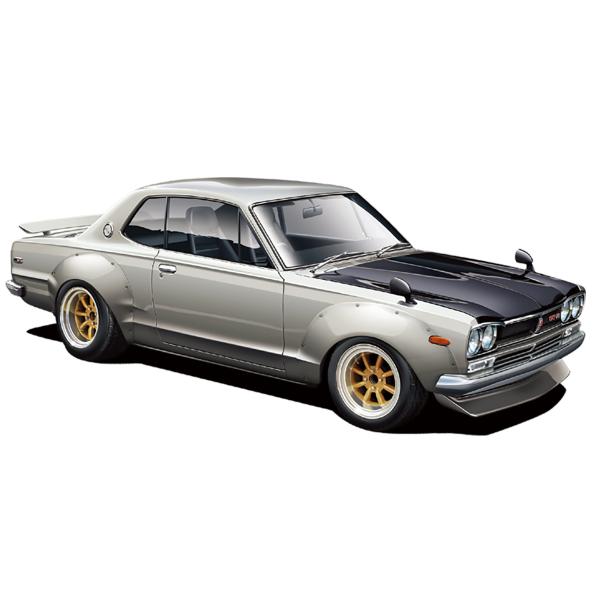 フジミ模型 1/24 インチアップシリーズNo.142 スカイライン 2000 GT-R (KPGC...