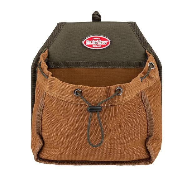 Bucket Boss パラシュートポーチ スピードスクエアポケットとフラップ付き ブラウン 541...