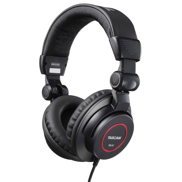 TASCAM(タスカム) TH-11 密閉型ステレオモニターヘッドホン ブラック 有線 動画映像制作...