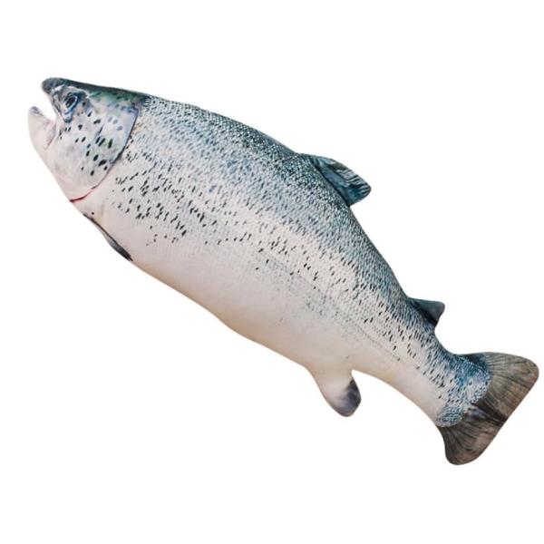 【dokidoki】サケ さけ シャケ サーモン 魚 さかな クッション 40cm 猫ちゃん ぬいぐ...
