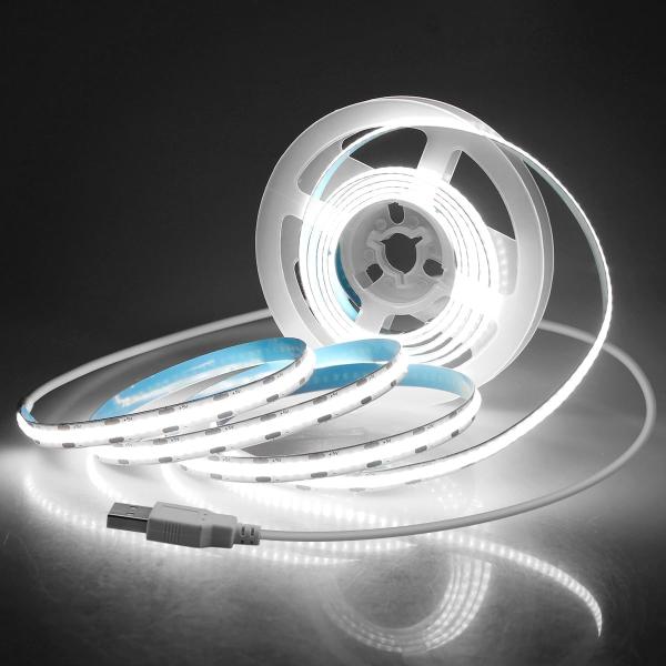 ALITOVE COB LEDテープライトUSB ledテープ 5V 2M 320Leds/M 60...
