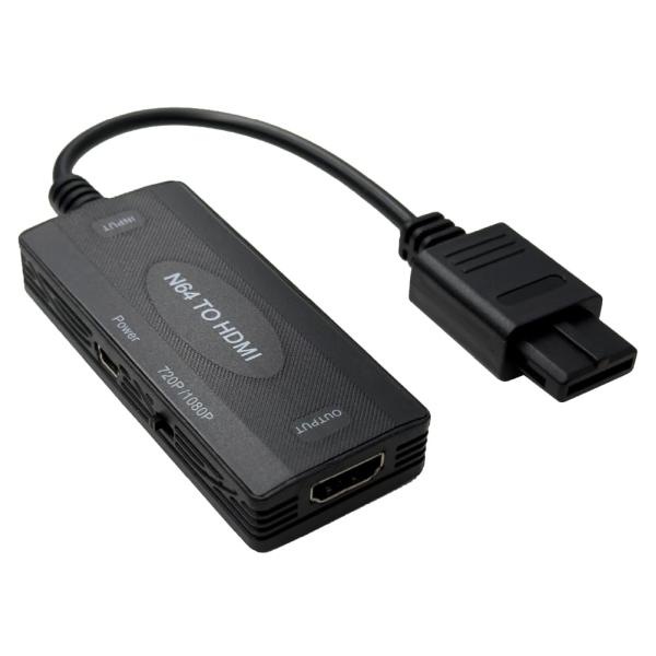 Nintendo64 HDMIコンバーター, 720p/1080p解像度対応, USB電源必須 HY...