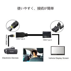 カーナビ用HDMIケーブル HDMI Type...の詳細画像4