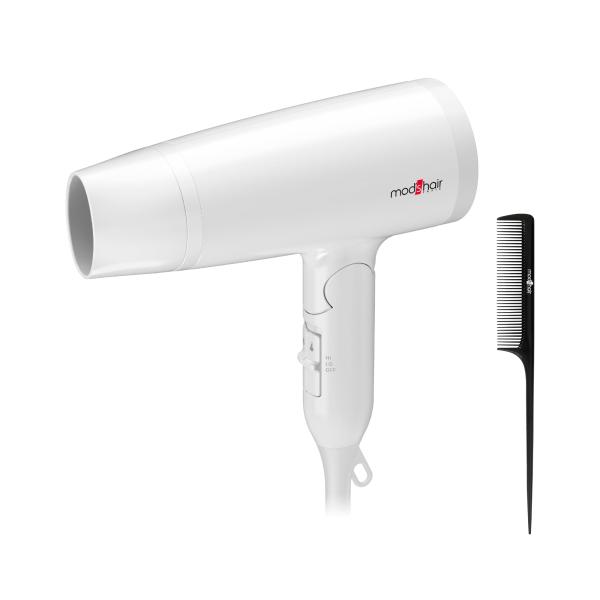 [ mod's hair ] スタイリッシュ マイナスイオンヘアードライヤー(MHD-1245-W)...
