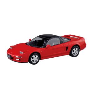 青島文化教材社(AOSHIMA) 1/32 楽プラ スナップキット No.19-FR ホンダ NA1 NSX フォーミュラレッド 色分け済みプラモデル