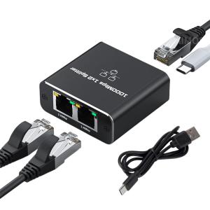 Lan ハブ lan 分配器 RJ45 1000...の商品画像