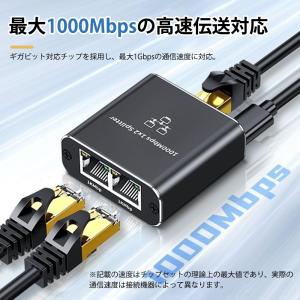 Lan ハブ lan 分配器 RJ45 100...の詳細画像2