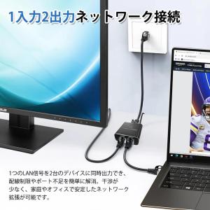 Lan ハブ lan 分配器 RJ45 100...の詳細画像5