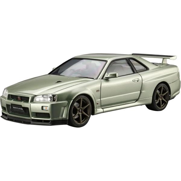 青島文化教材社(AOSHIMA) ザ☆モデルカー No.134 1/24 ニッサン BNR34 スカ...