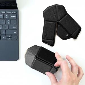 myAir.0 OriMouse オリマウス！折り紙式で0.5秒でフルサイズに変形厚さ5mm・38gの超軽量デザイン静音・充電式で出張やカフェ作業に最