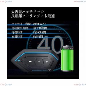 バイク インカム X6 Bluetooth5....の詳細画像3