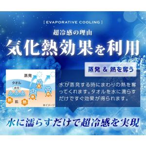 ひんやりタオル 冷感タオル クールタオル 冷た...の詳細画像2