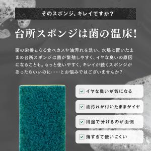台所用スポンジ キッチンスポンジ たっぷり 2...の詳細画像2