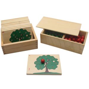 10枚のりんごの木 　かず 小学校 算数  幼稚園 保育園