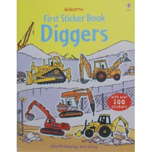 シール絵本 農場の動物 Usborne Sticker book Animals English4歳 5