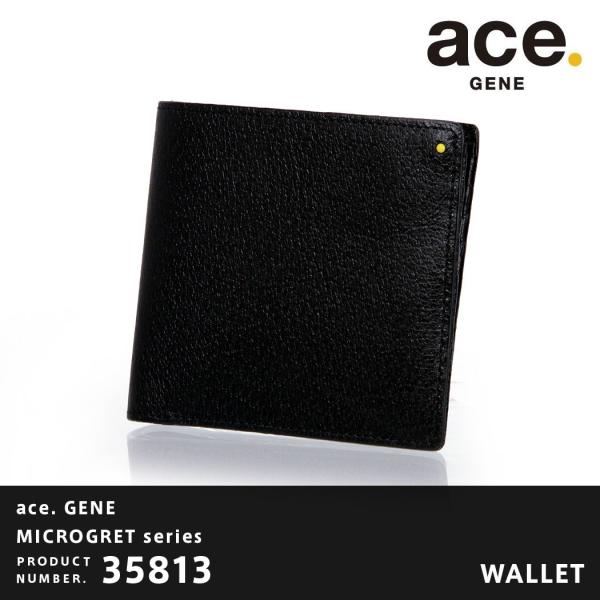 父の日 ace.GENE エースジーン MICROGRET ミクログレット 二つ折り財布 「AE-3...